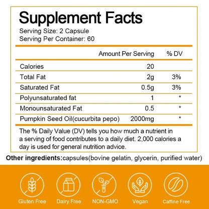 Pumpkin Seed Oil Capsules