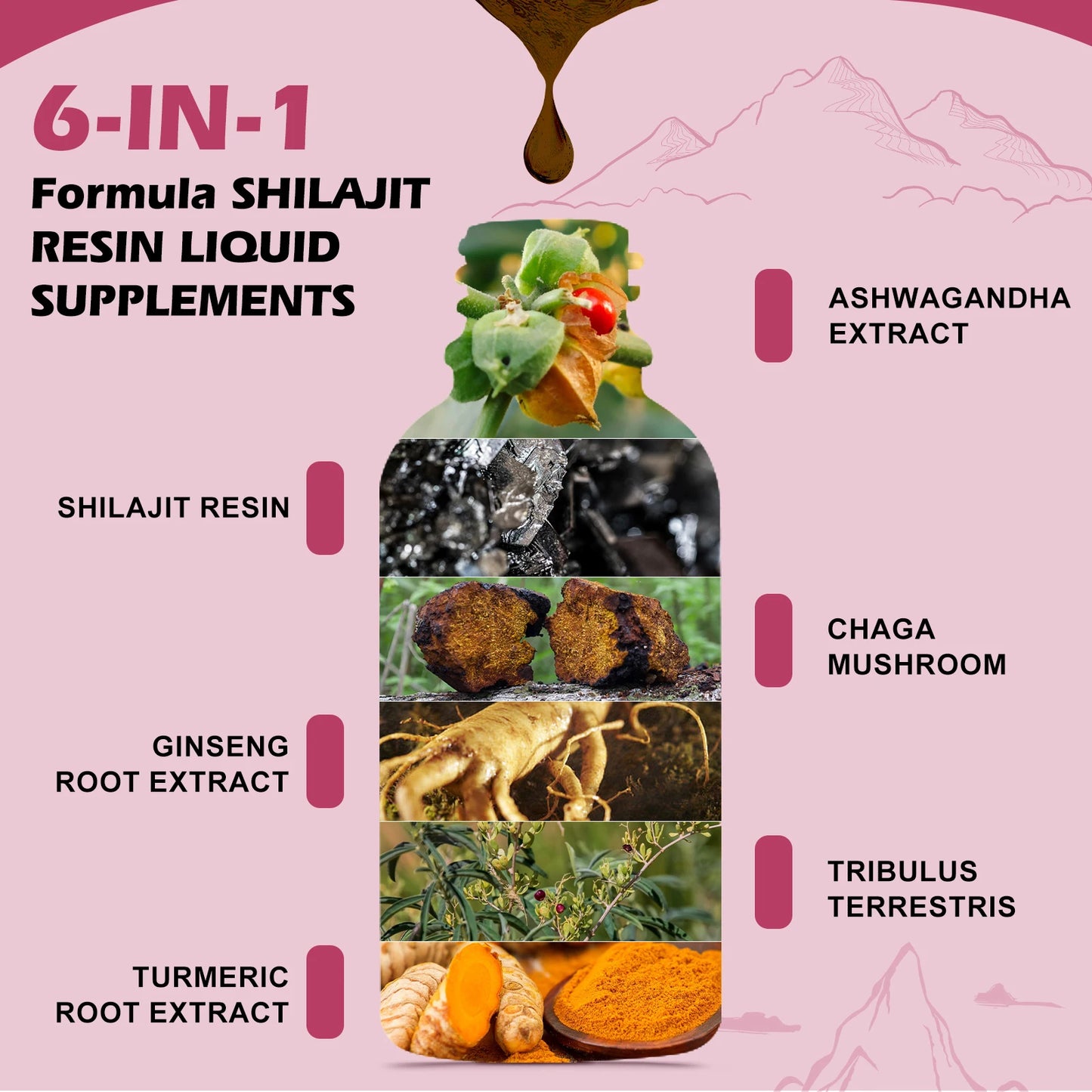 Shilajit Complex Liquid Drop